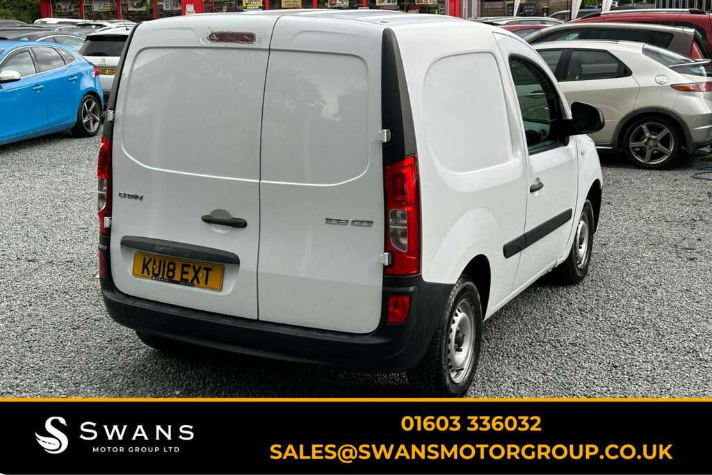 Mercedes-Benz CITAN Panel Van 1.5 109 Cdi Blueefficiency White KU18EXT White #2