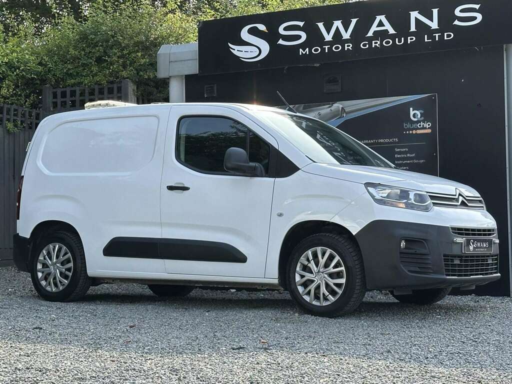 Citroen Berlingo Panel Van 1.6 Bluehdi 1000 Enterprise M White Manu White #4