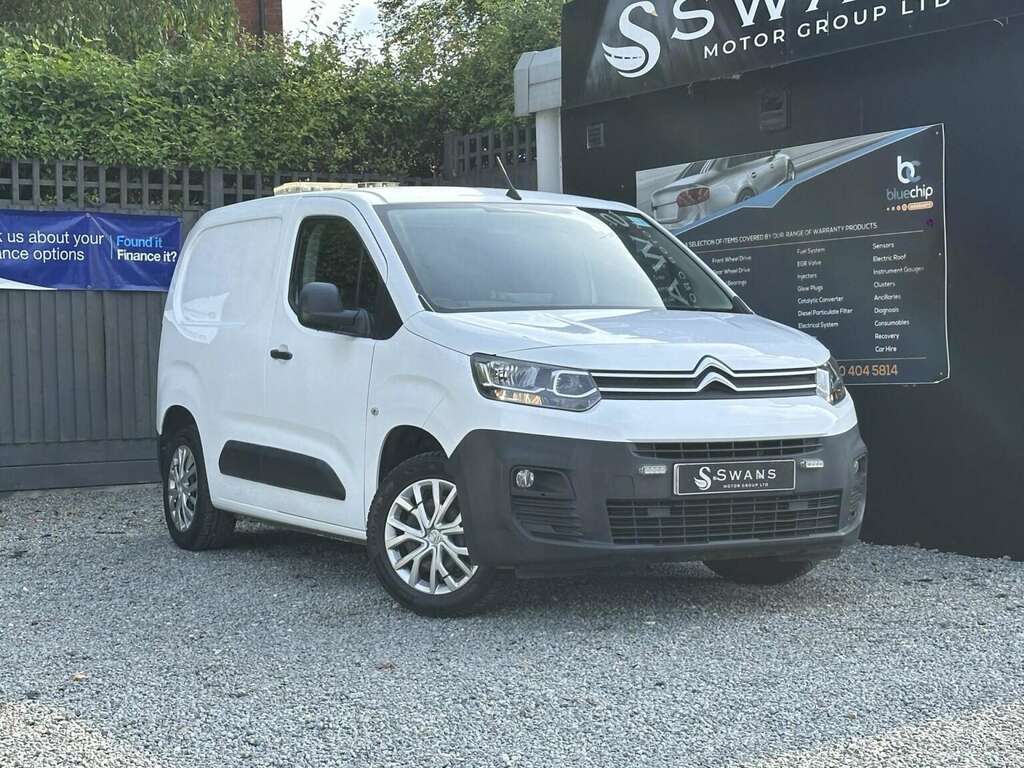 Citroen Berlingo Panel Van 1.6 Bluehdi 1000 Enterprise M White Manu White #2