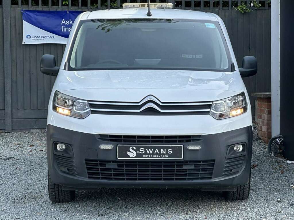 Citroen Berlingo Panel Van 1.6 Bluehdi 1000 Enterprise M White Manu White #6