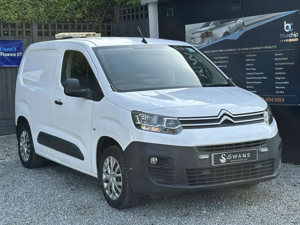 Citroen Berlingo Panel Van 1.6 Bluehdi 1000 Enterprise M White Manu White #5