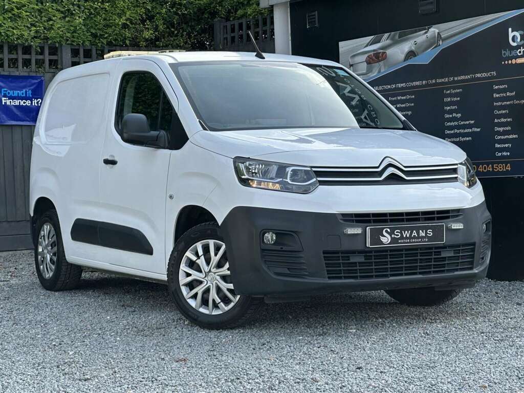 Citroen Berlingo Panel Van 1.6 Bluehdi 1000 Enterprise M White Manu White #3