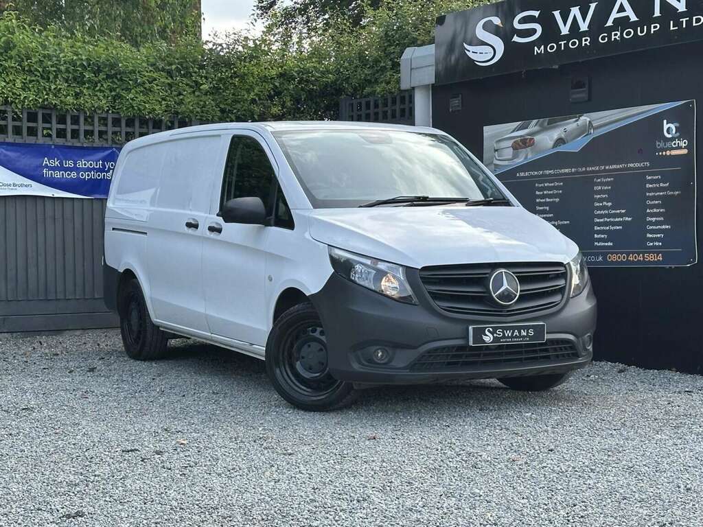 Mercedes-Benz Vito Panel Van 2.1 114 Cdi Progressive White Die White #4