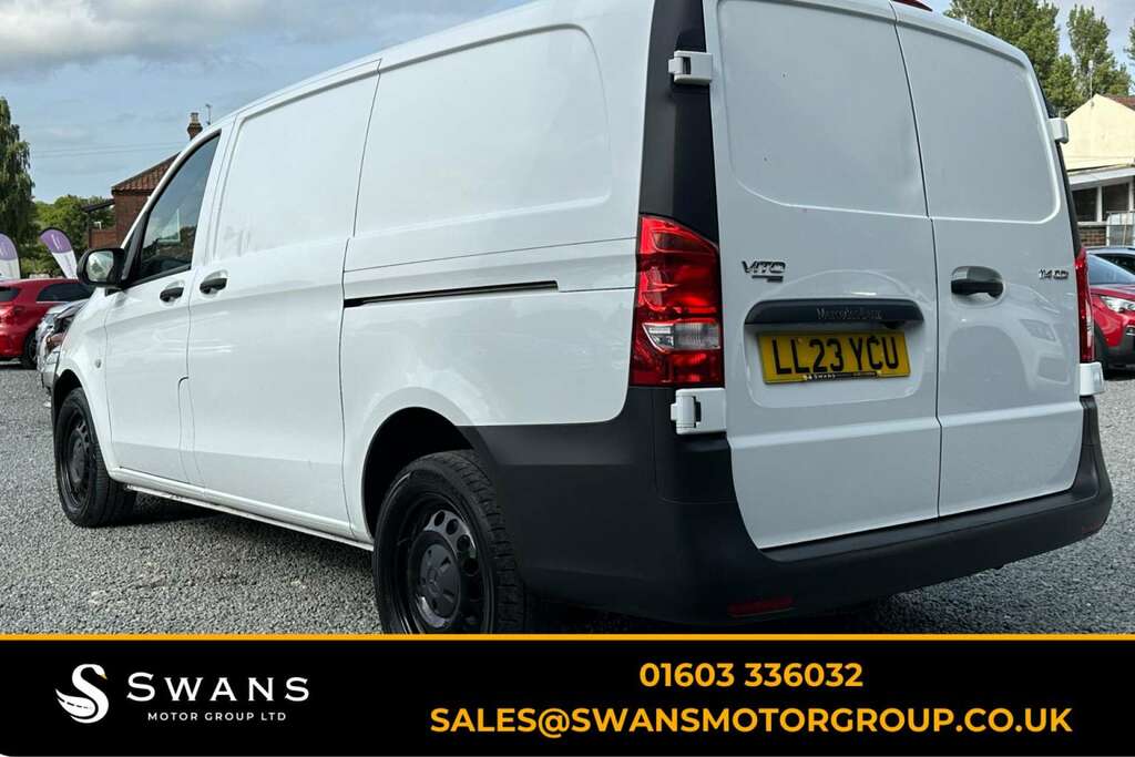 Mercedes-Benz Vito Panel Van 2.1 114 Cdi Progressive White Die White #3