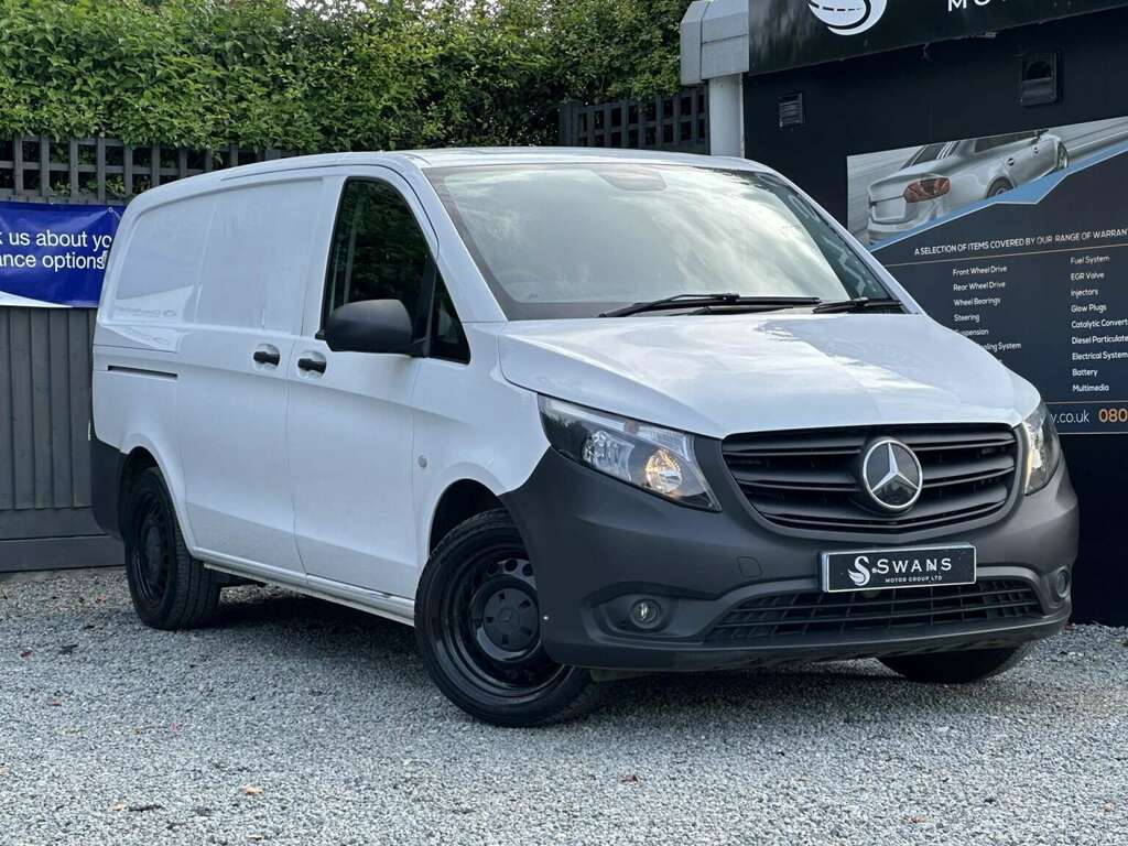 Mercedes-Benz Vito Panel Van 2.1 114 Cdi Progressive White Die White #5