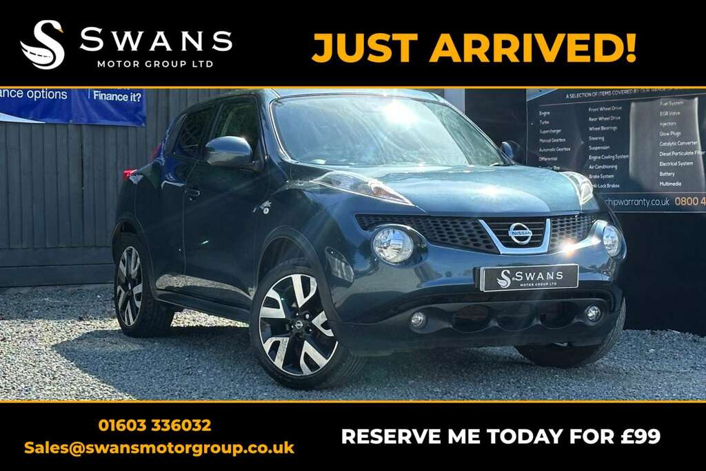 Nissan Juke Suv 1.6 N-tec 201463 KR63XDH Blue