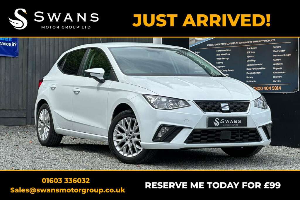 Seat Ibiza Hatchback 1.0 Mpi Se Technology White Petro White
