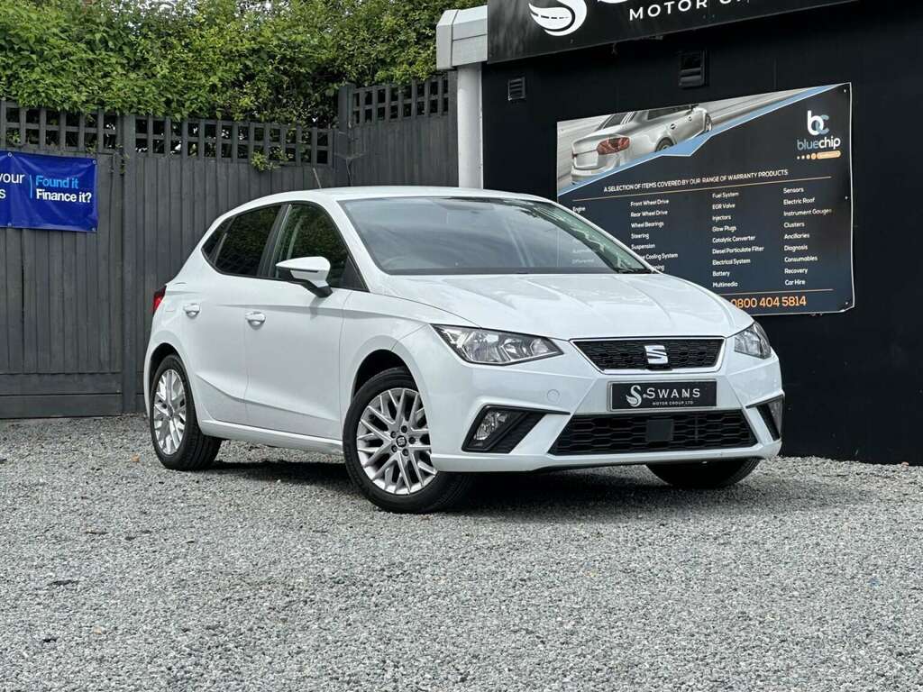 Seat Ibiza Hatchback 1.0 Mpi Se Technology White Petro HS19KFO White #4