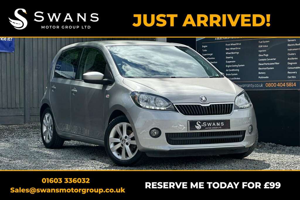 Skoda Citigo Hatchback 1.0 Mpi Greentech Se L 201717 Silver