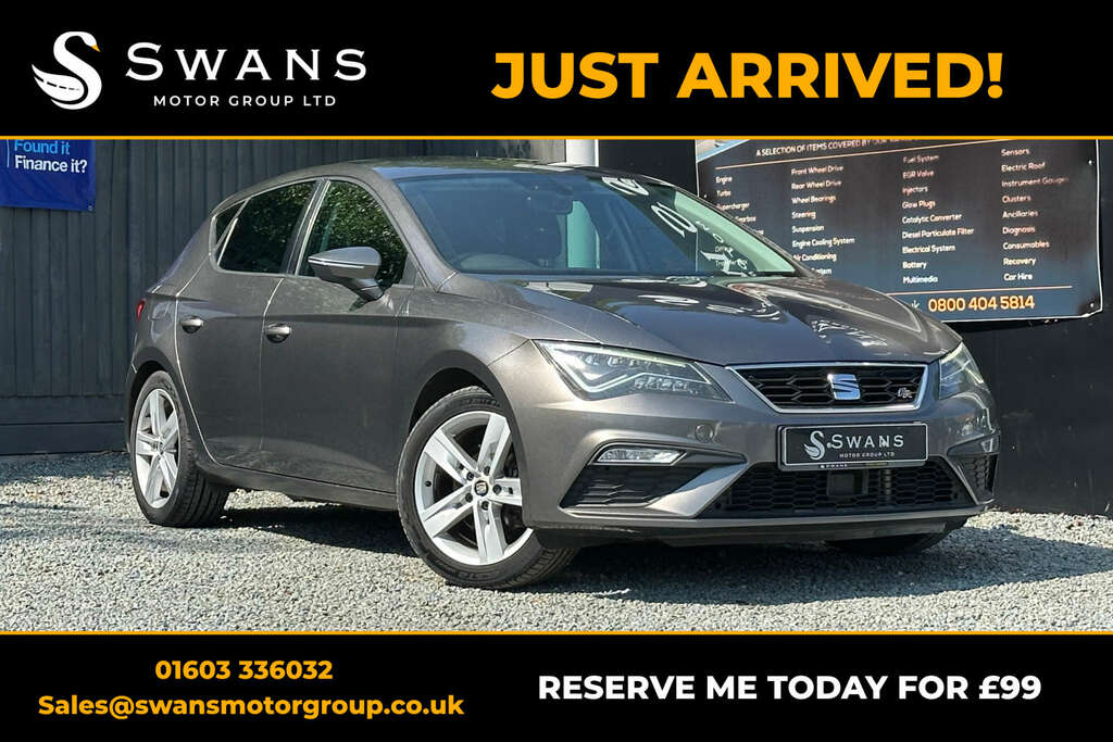 Seat Leon Hatchback 1.4 Ecotsi Fr Technology Hatchback P AX17EMF Grey