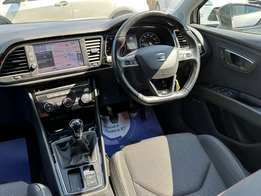 Seat Leon Hatchback 1.4 Ecotsi Fr Technology Hatchback P AX17EMF Grey #4