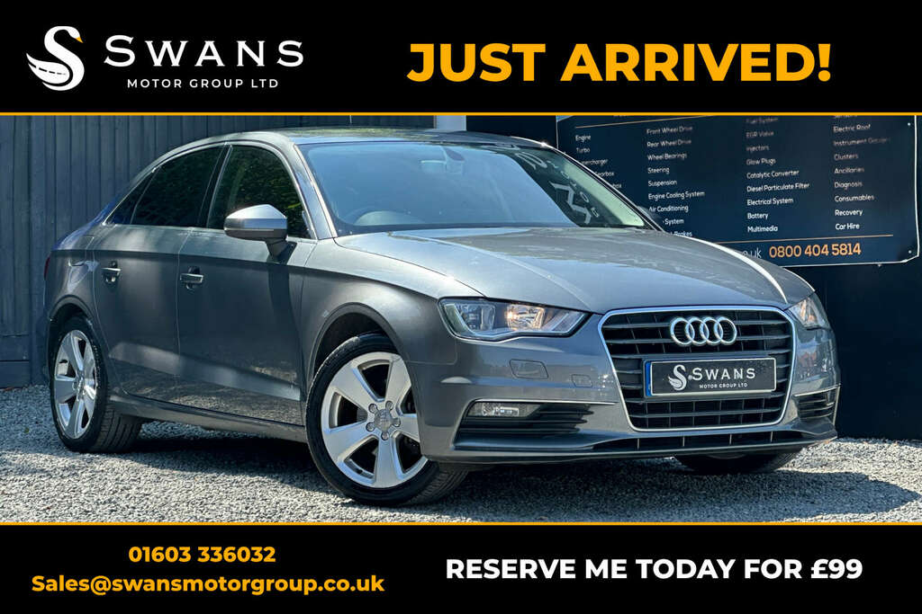 Audi A3 Saloon 1.6 Tdi Sport Saloon S Tronic Eu Grey