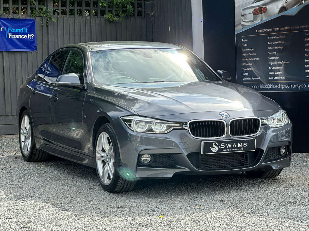 BMW 3 Series Saloon 2.0 320D M Sport Saloon X FV66OGA Grey #6
