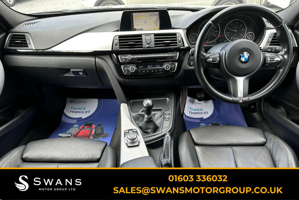 BMW 3 Series Saloon 2.0 320D M Sport Saloon X FV66OGA Grey #2