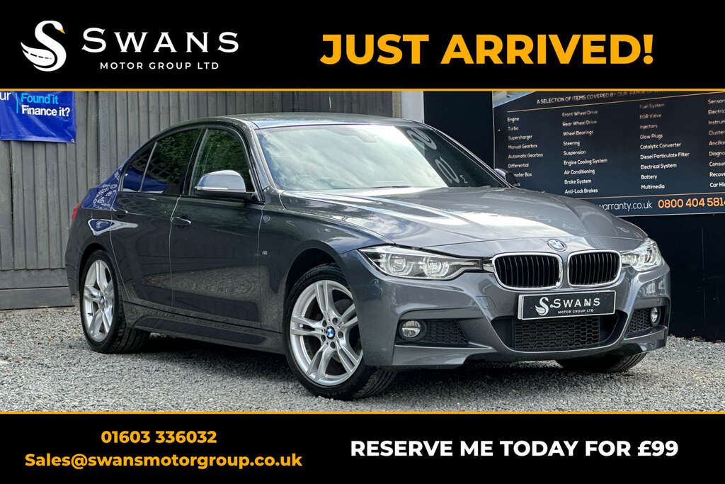 BMW 3 Series Saloon 2.0 320D M Sport Saloon X Grey