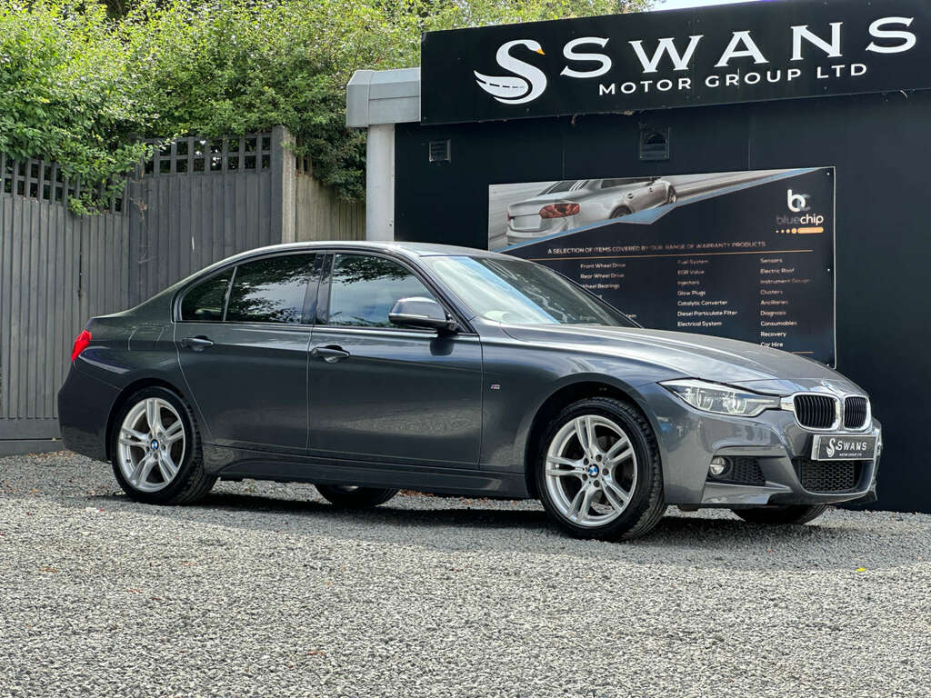 BMW 3 Series Saloon 2.0 320D M Sport Saloon X FV66OGA Grey #5