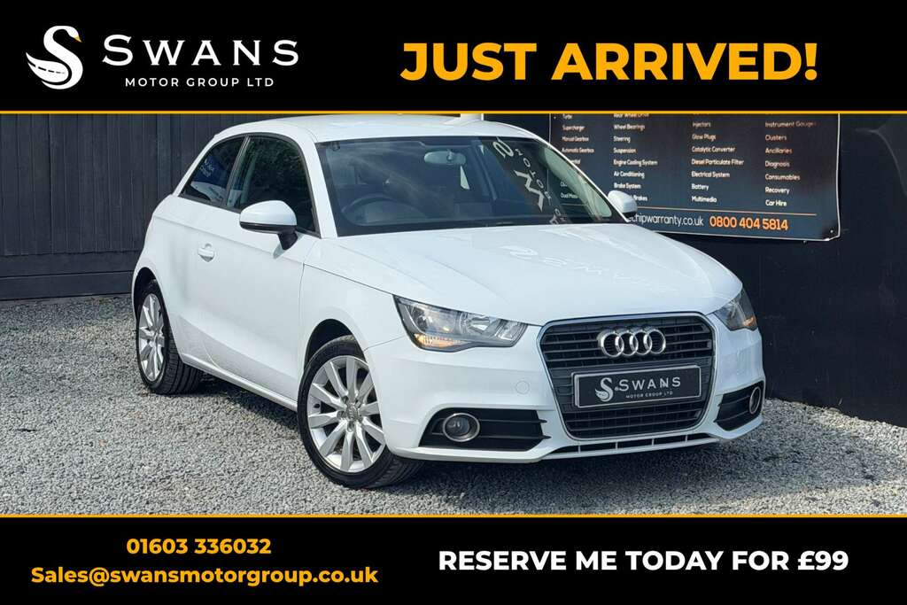 Audi A1 Hatchback 1.2 Tfsi Sport Hatchback Manu White