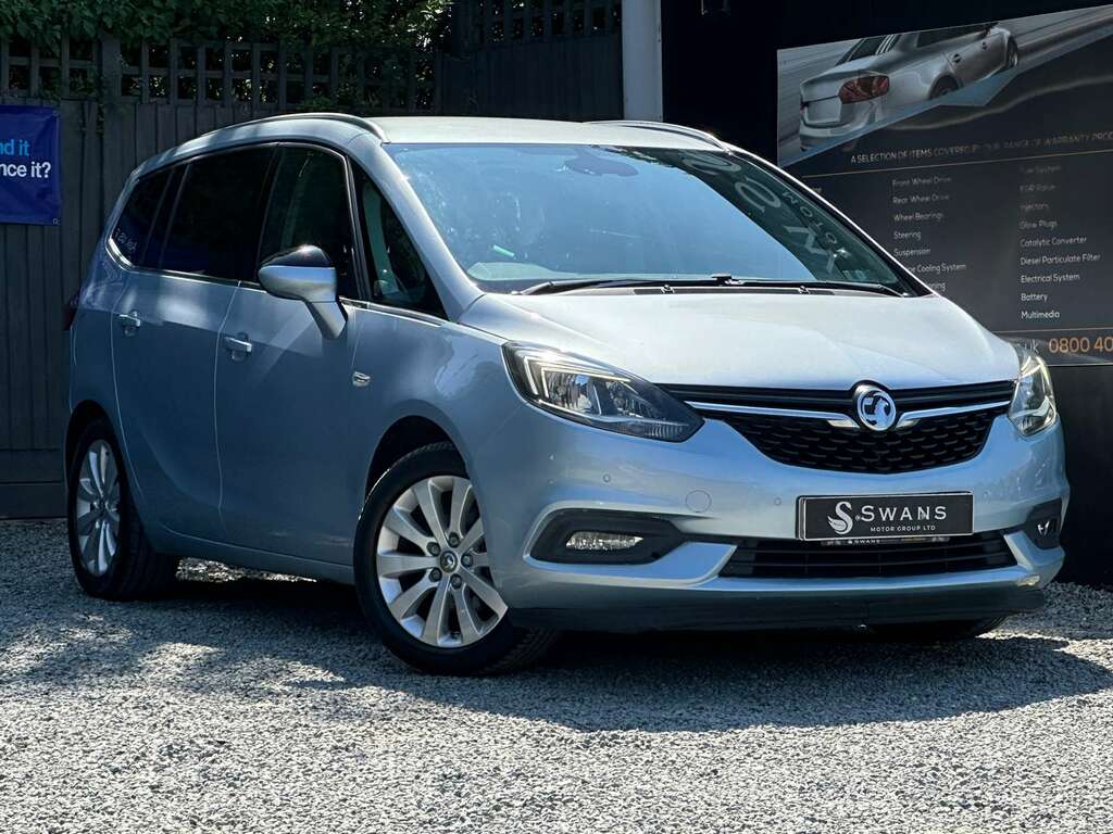 Vauxhall Zafira Tourer 1.6 Cdti Ecoflex Tech Line Mpv E Silver #4