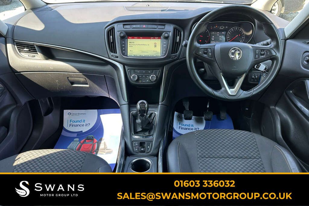 Vauxhall Zafira Tourer 1.6 Cdti Ecoflex Tech Line Mpv E Silver #2