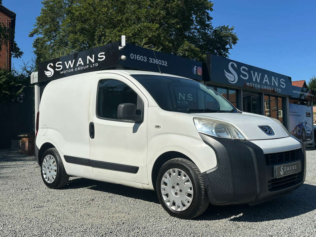 Peugeot Bipper Tepee 1.3 Hdi Professional Panel Van F White #4