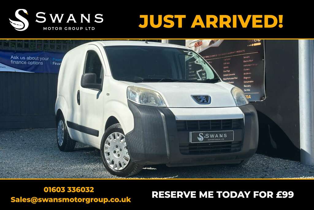 Peugeot Bipper Tepee 1.3 Hdi Professional Panel Van F White