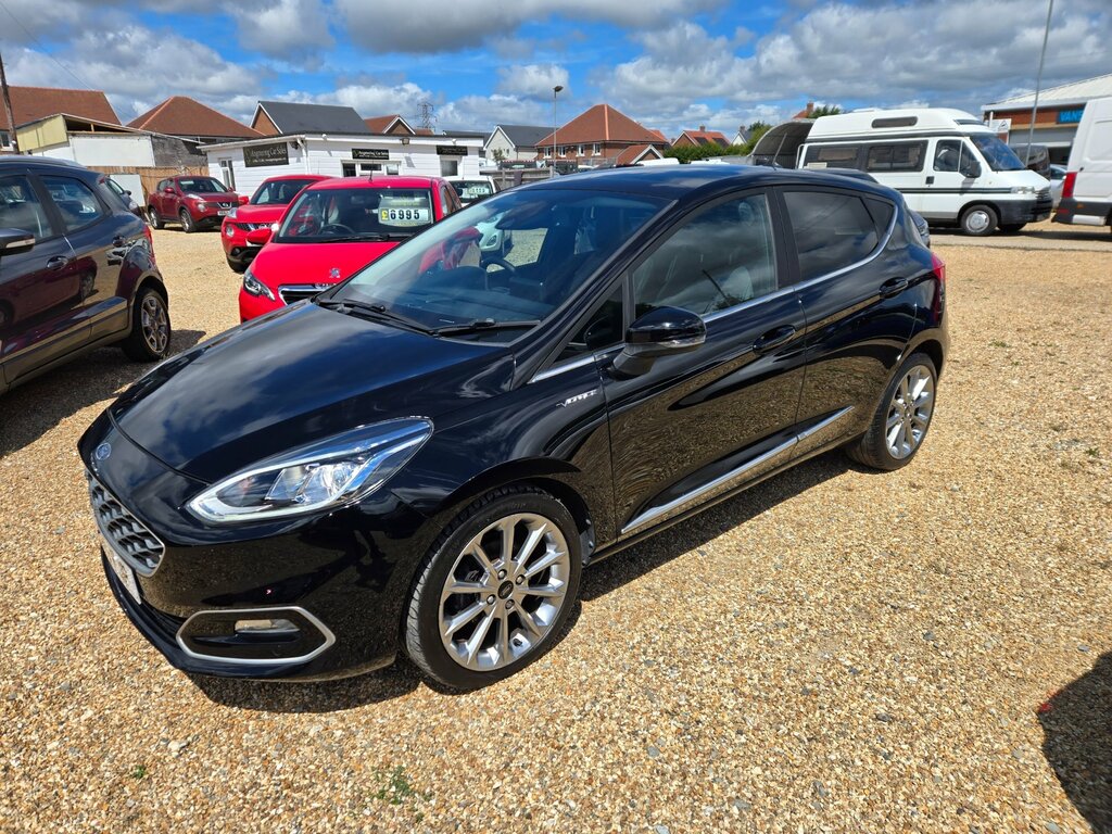 Ford Fiesta 1.0 Ecoboost 140 HR19FJP Black #3