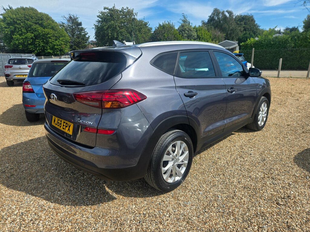 Hyundai Tucson 1.6 Gdi Blue Drive Se Nav Suv Eu MJ68EPX Grey #5