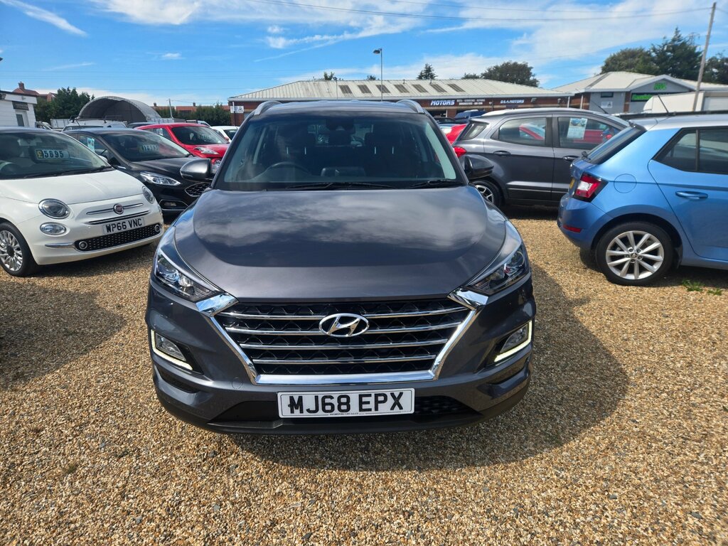 Hyundai Tucson 1.6 Gdi Blue Drive Se Nav Suv Eu MJ68EPX Grey #2