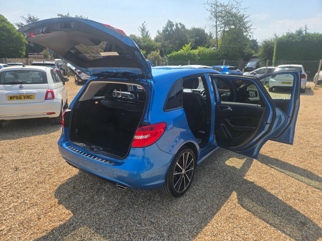 Mercedes-Benz B Class Sport Blue #7