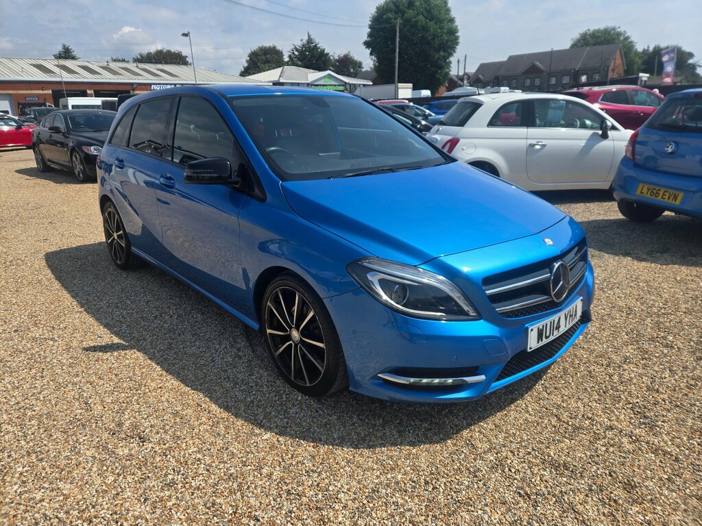 Mercedes-Benz B Class 1.8 B200 Cdi Sport Mpv Euro 5 S Blue