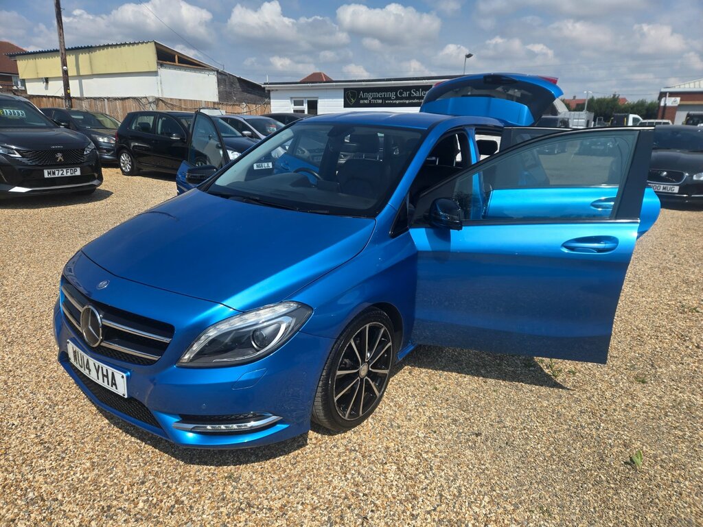 Mercedes-Benz B Class Sport Blue #8