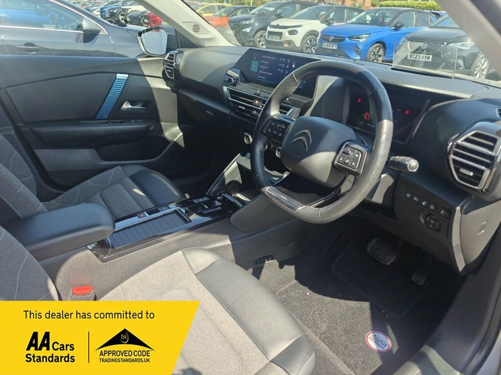 Citroen e-C4 Hatchback BN22FUJ Grey #2