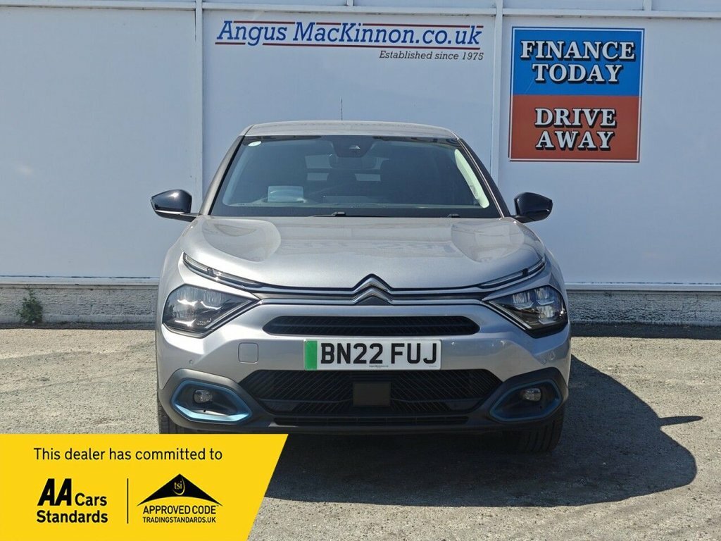 Citroen e-C4 Hatchback BN22FUJ Grey #3