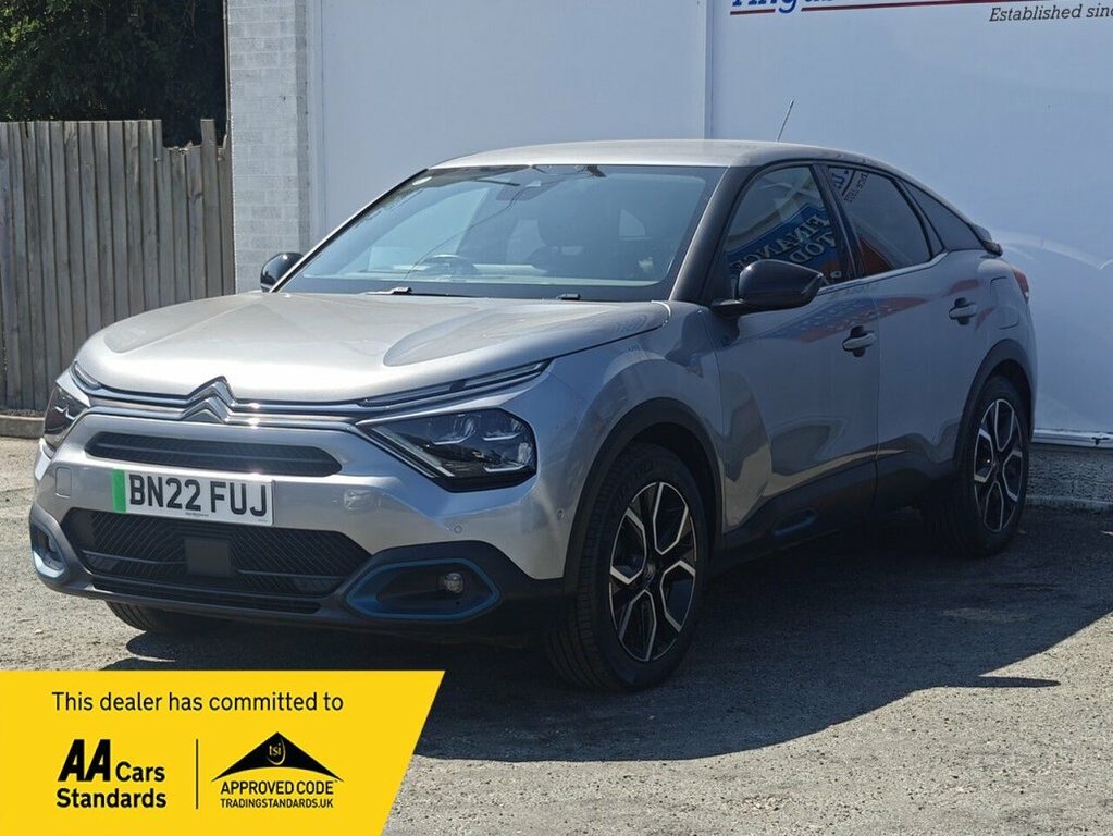 Citroen e-C4 Hatchback BN22FUJ Grey #4
