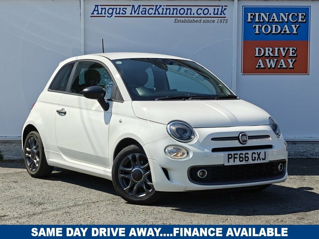 Fiat 500 1.2L S White