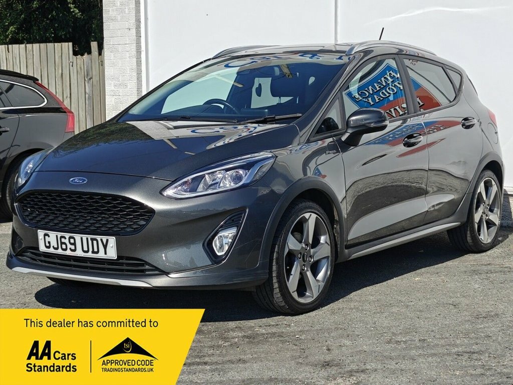 Ford Fiesta 1L Active 1 GJ69UDY Grey #4