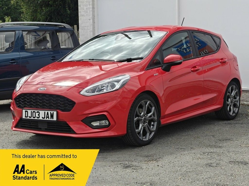 Ford Fiesta Hatchback DJ03JAW Red #4