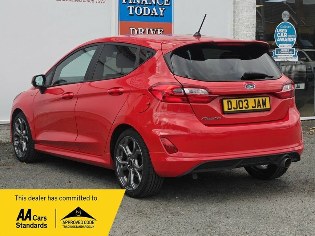 Ford Fiesta Hatchback DJ03JAW Red #5