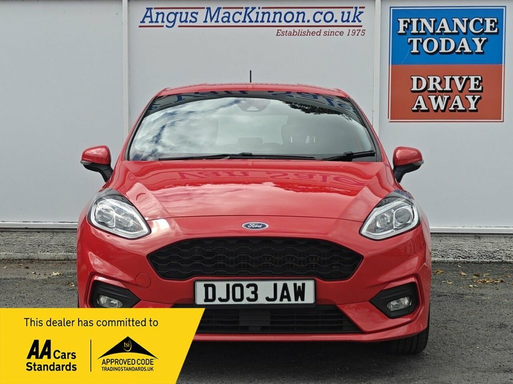 Ford Fiesta Hatchback DJ03JAW Red #3