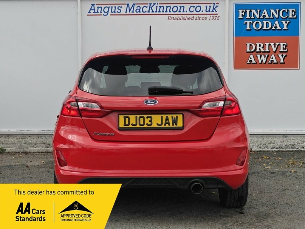Ford Fiesta Hatchback DJ03JAW Red #6