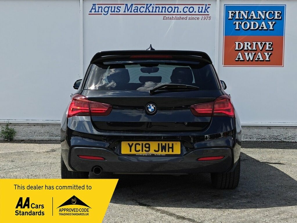 BMW 1 Series 1.5L M Sport Shadow Edition YC19JWH Black #6