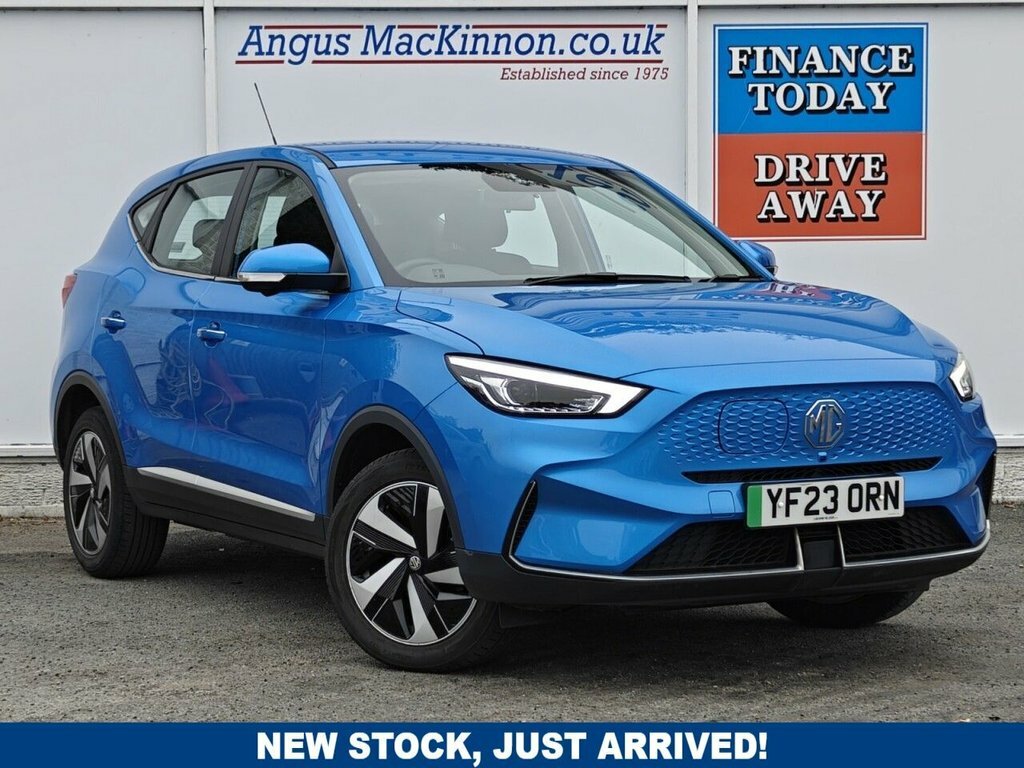 MG ZS Suv Blue