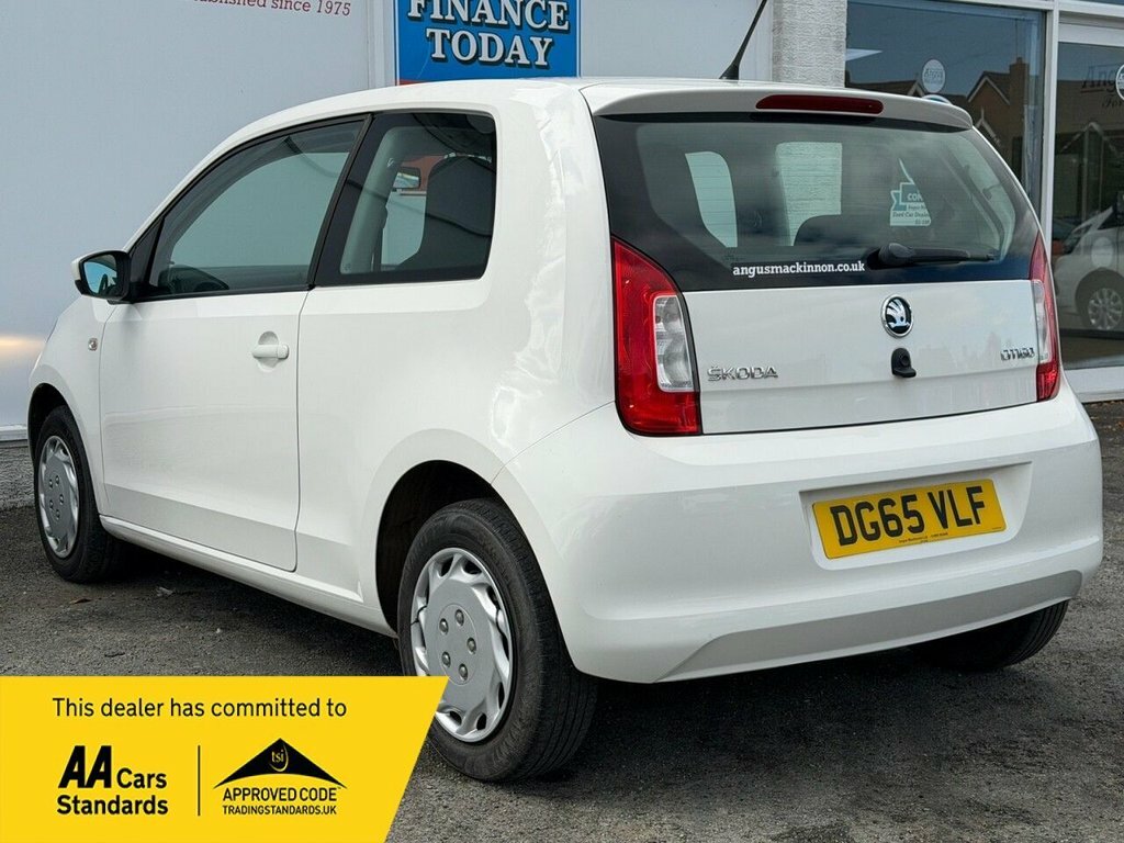 Skoda Citigo 1L Se White #5