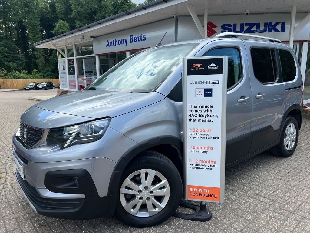 Peugeot Rifter 1.5 Bluehdi 100 Allure Grey