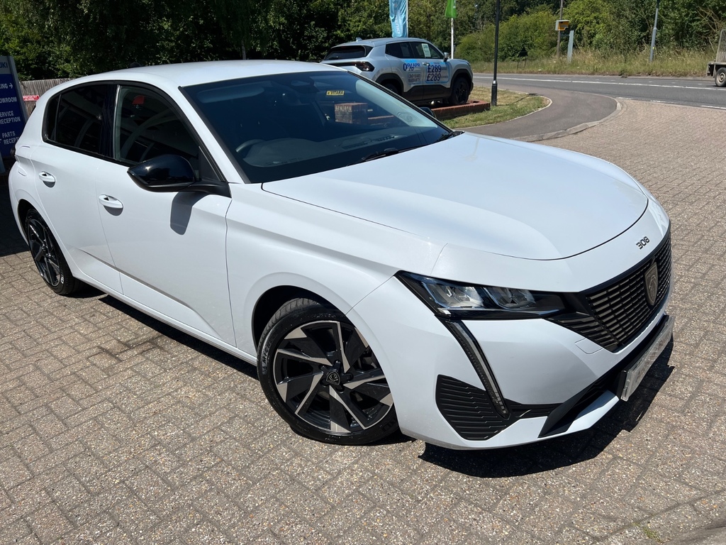 Peugeot 308 1.6 Plug-in Hybrid Allure E-eat8 White #2