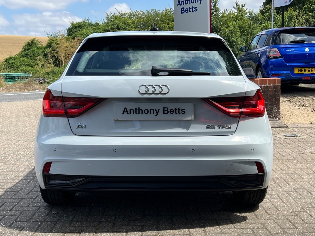 Audi A1 25 Tfsi Sport WN20YFK White #5