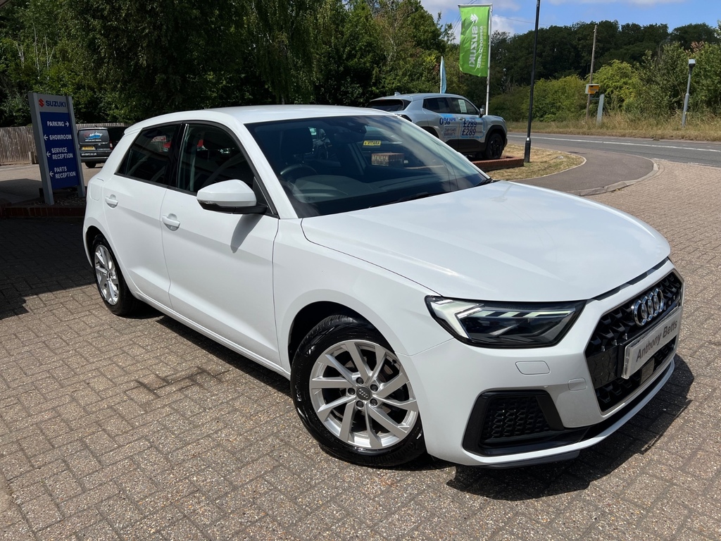 Audi A1 25 Tfsi Sport WN20YFK White #2