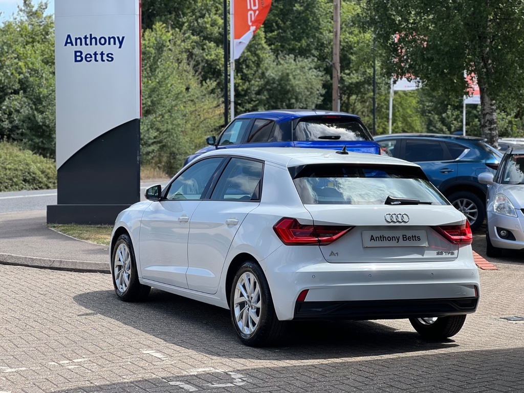 Audi A1 25 Tfsi Sport WN20YFK White #6
