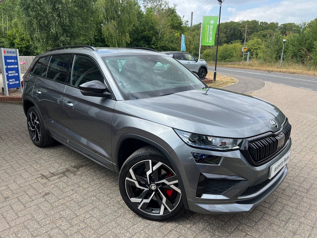 Skoda Kodiaq 2.0 Tsi 245 Vrs 4X4 Dsg 7 Seat LK24XEE Grey #2