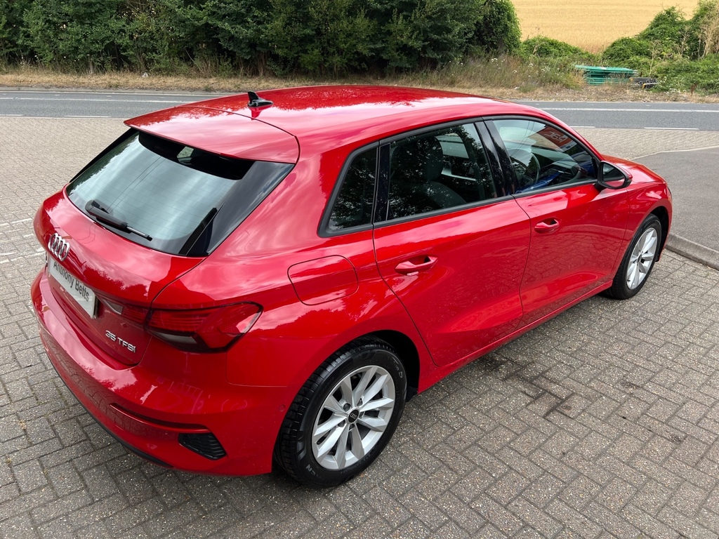 Audi A3 35 Tfsi Technik S Tronic BG21FCE Red #3